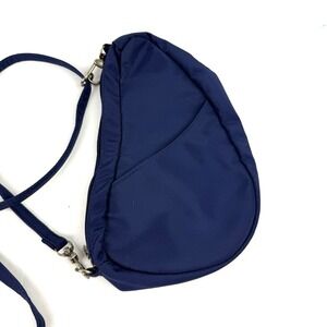AmeriBag Healthy Back Mini Bag Blue Nylon Sling Backpack Shoulder Baglett